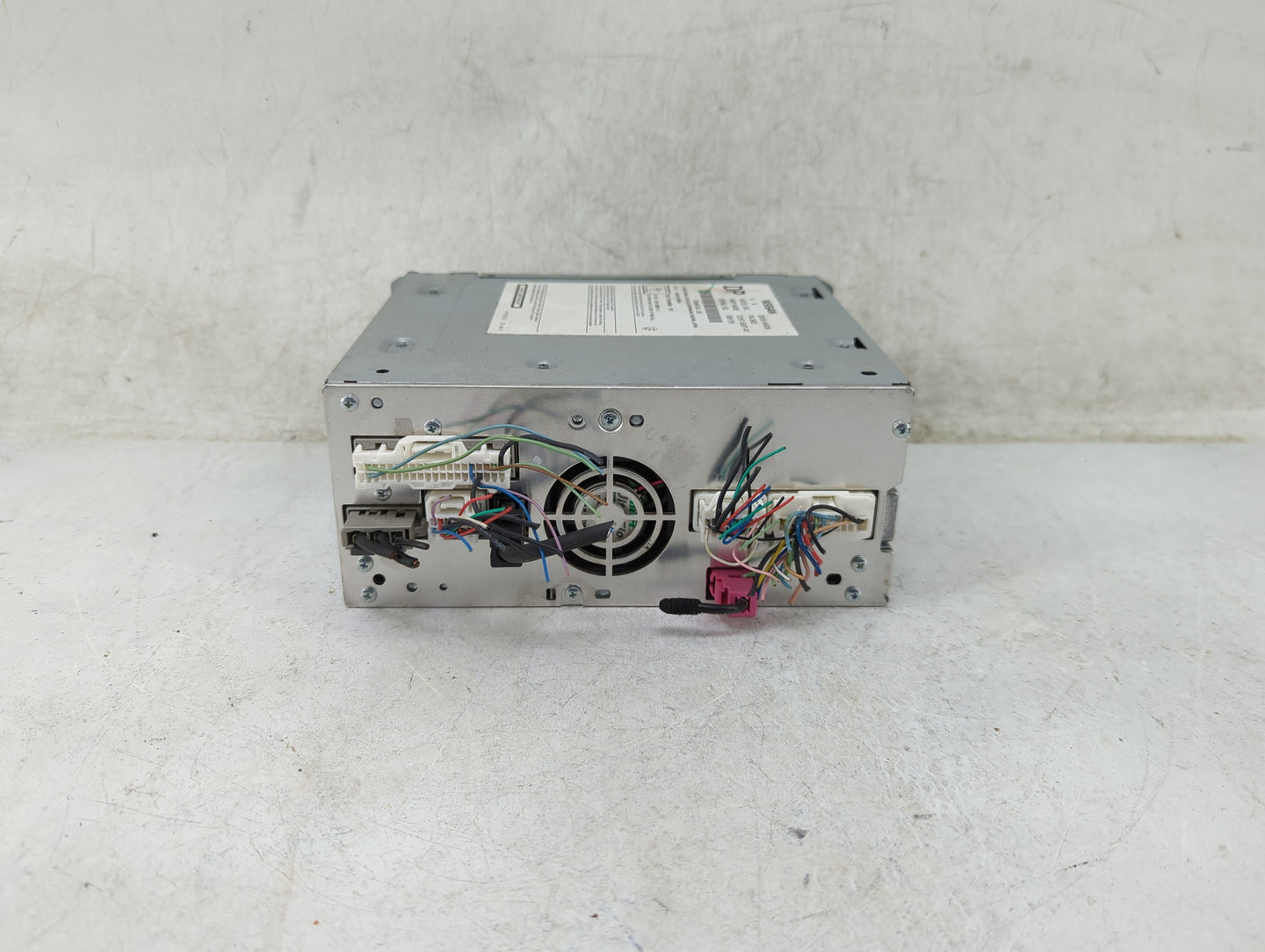 2015-2019 Infiniti Q50 Radio AM FM Cd Player Receiver Replacement P/N:283304HB3B PN-3502 Fits Fits 2015 2016 2017 2018 2019 