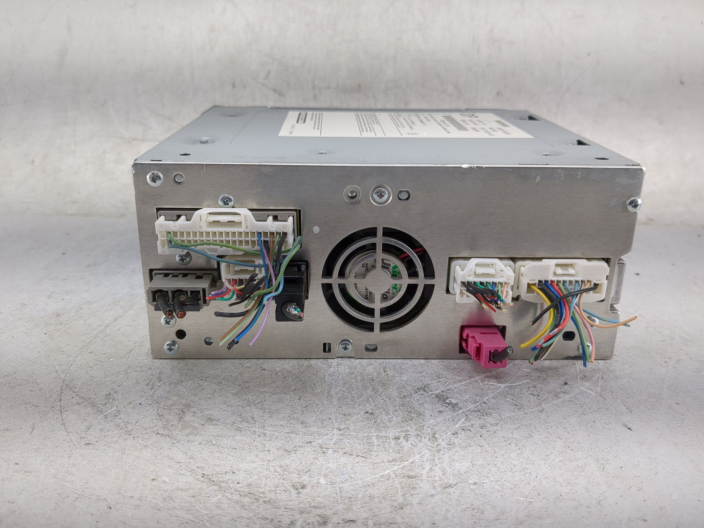 2014-2018 Infiniti Q50 Radio AM FM Cd Player Receiver Replacement P/N:28330-4HB1B 28330 4HB3B Fits Fits 2014 2015 2016 2017 