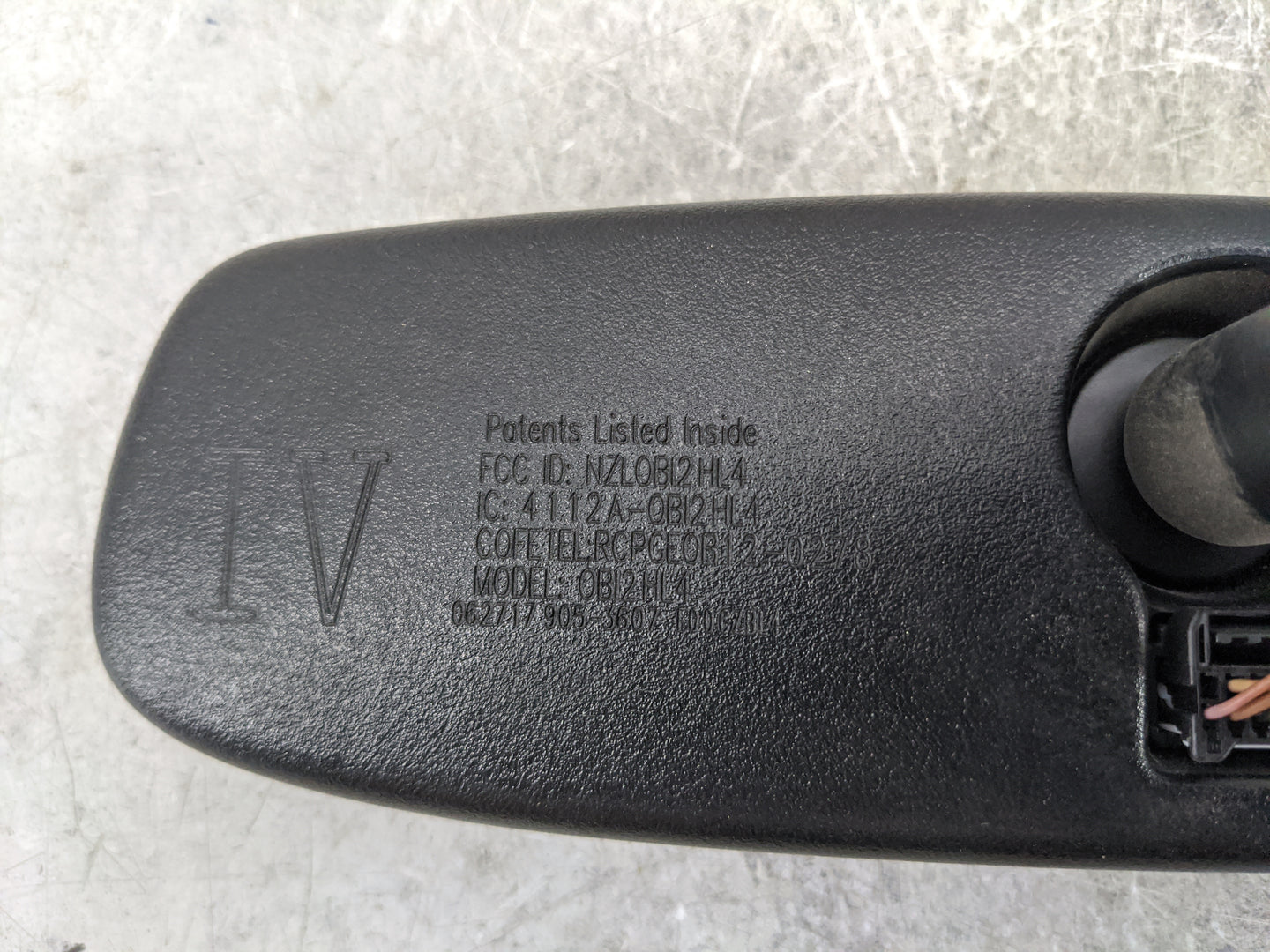 2014-2020 Infiniti Q50 Interior Rear View Mirror Replacement OEM P/N:NZLOBI2HL4 4112A-OBI2HL4 Fits OEM Used Auto Parts - Oem