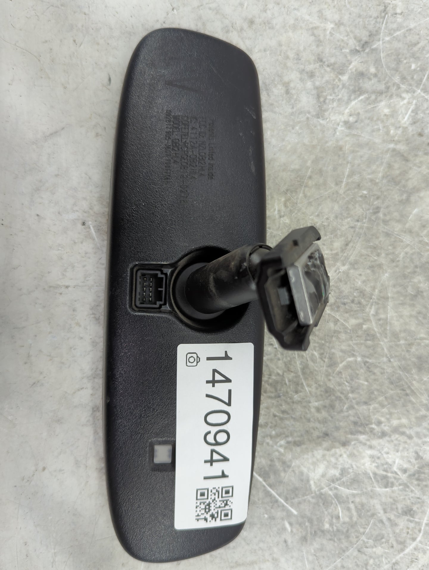 2016-2019 Infiniti Q50 Interior Rear View Mirror Replacement OEM P/N:NZLOBI2HL4 4112A-OBI2HL4 Fits OEM Used Auto Parts - Oem