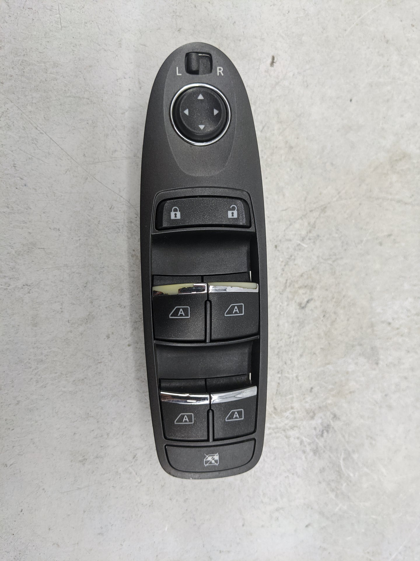 2014-2020 Infiniti Q50 Master Power Window Switch Replacement Driver Side Left P/N:25401-4GA7A 5AB164EA07 Fits OEM Used Auto