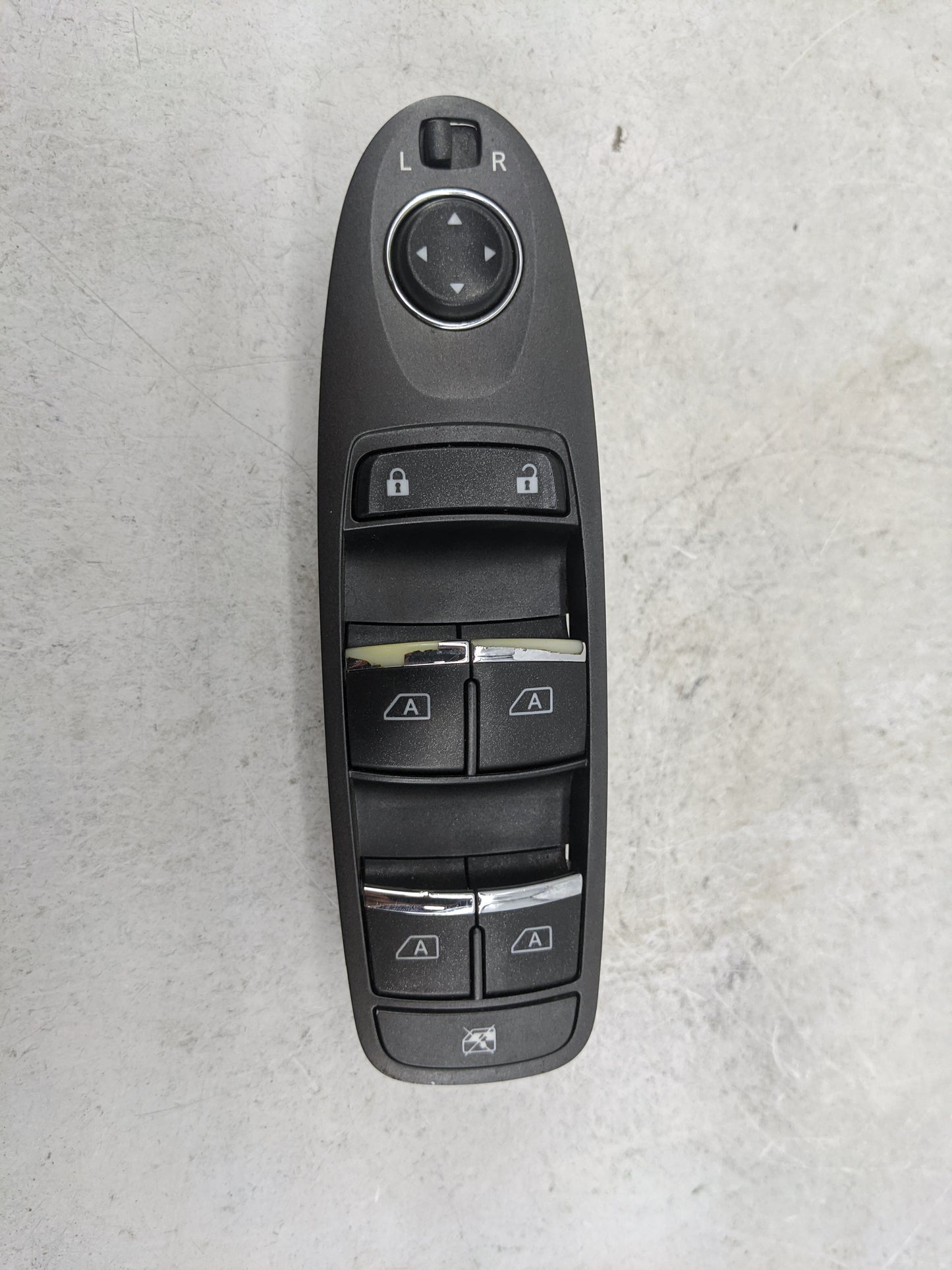 2014-2020 Infiniti Q50 Master Power Window Switch Replacement Driver Side Left P/N:25401-4GA7A 5AB164EA07 Fits OEM Used Auto
