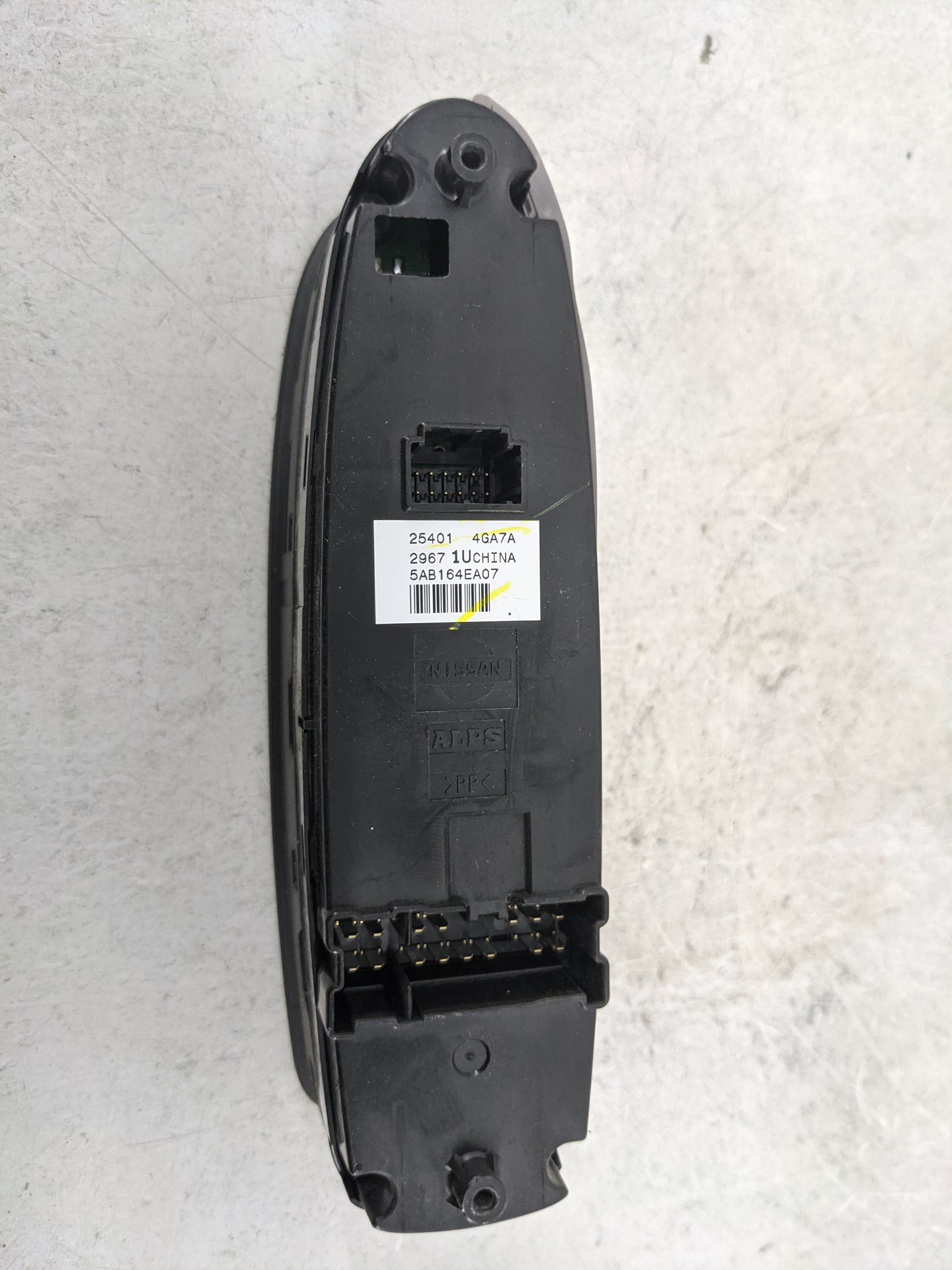 2014-2020 Infiniti Q50 Master Power Window Switch Replacement Driver Side Left P/N:25401-4GA7A 5AB164EA07 Fits OEM Used Auto