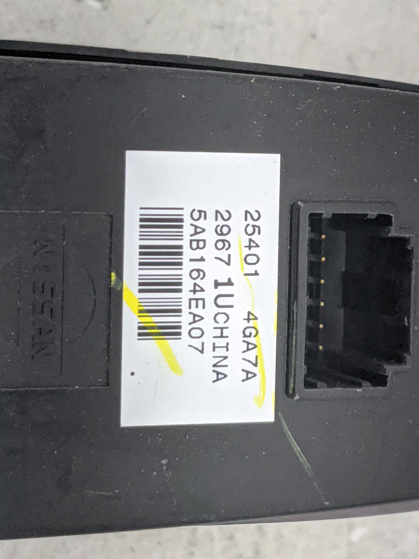2014-2020 Infiniti Q50 Master Power Window Switch Replacement Driver Side Left P/N:25401-4GA7A 5AB164EA07 Fits OEM Used Auto