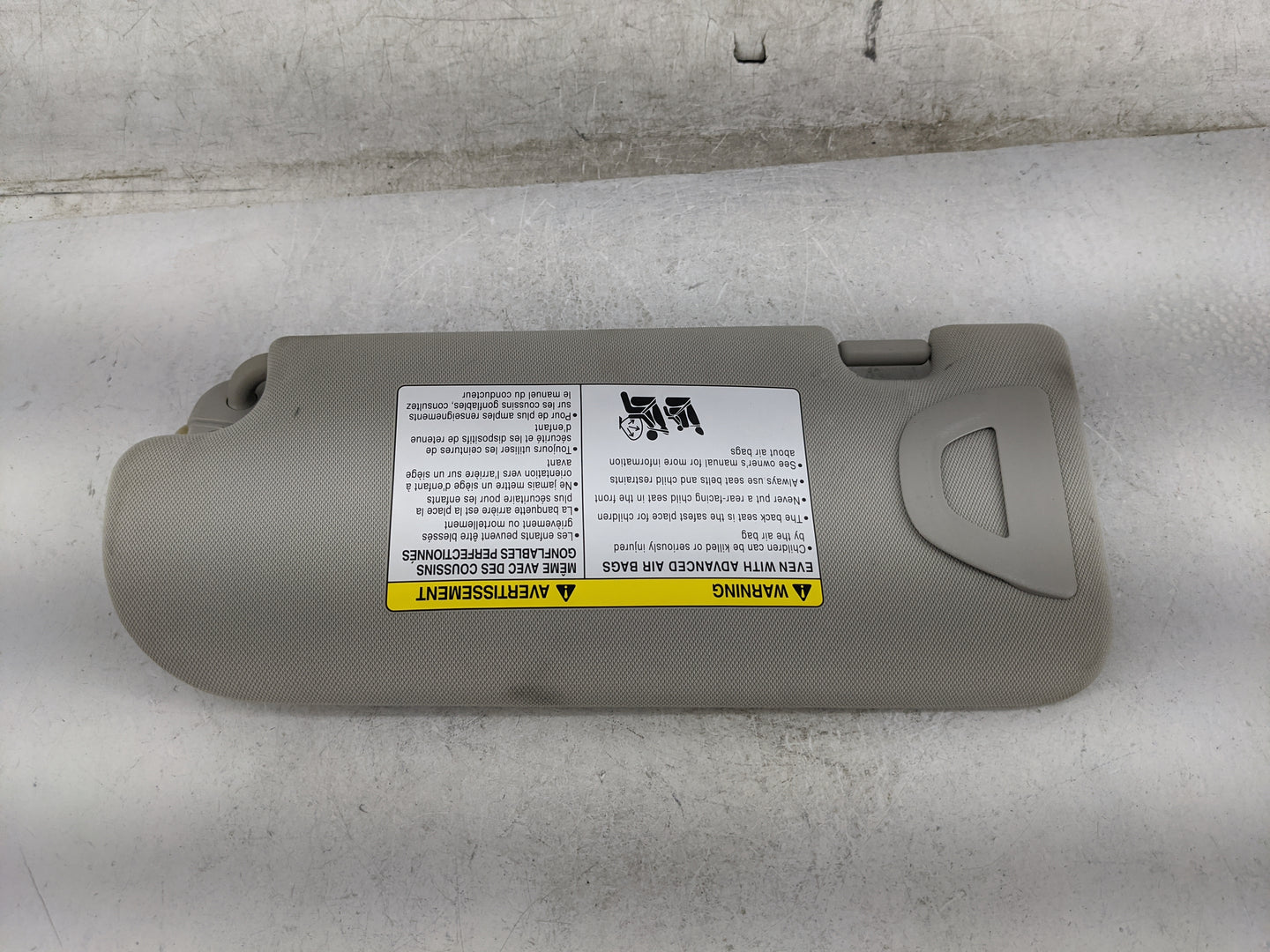 2014-2020 Infiniti Q50 Sun Visor Shade Replacement Passenger Right Mirror Fits Fits 2014 2015 2016 2017 2018 2019 2020 OEM U