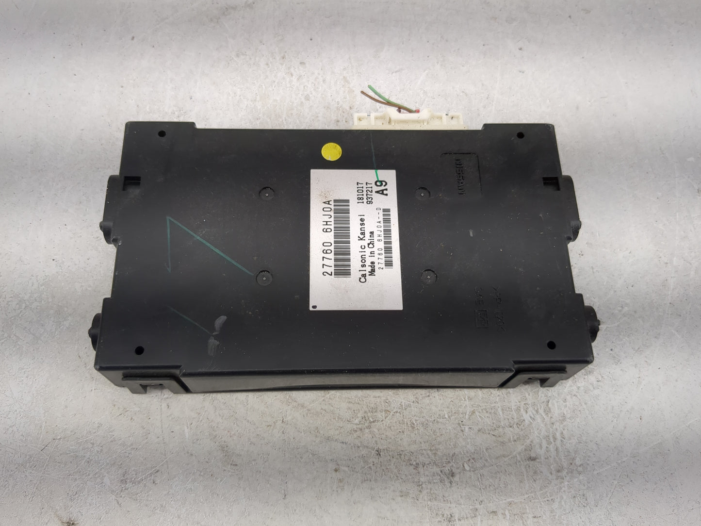2018-2018 Infiniti Q50 Temperature Control Module 1475007 - Oemusedautoparts1.com