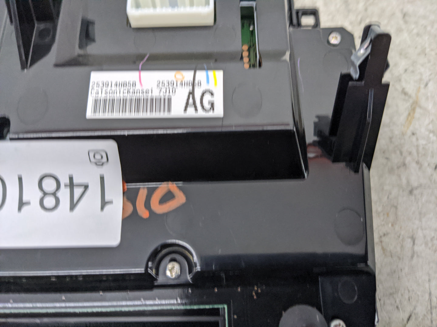2015-2019 Infiniti Q50 Climate Control Module Temperature AC/Heater Replacement P/N:253914HB5B 253914HB0B Fits OEM Used Auto