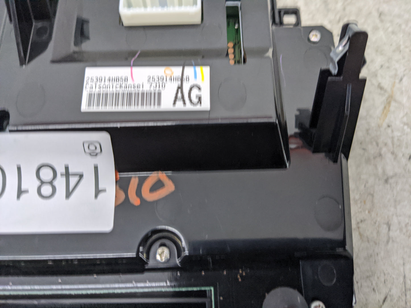 2015-2019 Infiniti Q50 Climate Control Module Temperature AC/Heater Replacement P/N:253914HB5B 253914HB0B Fits OEM Used Auto
