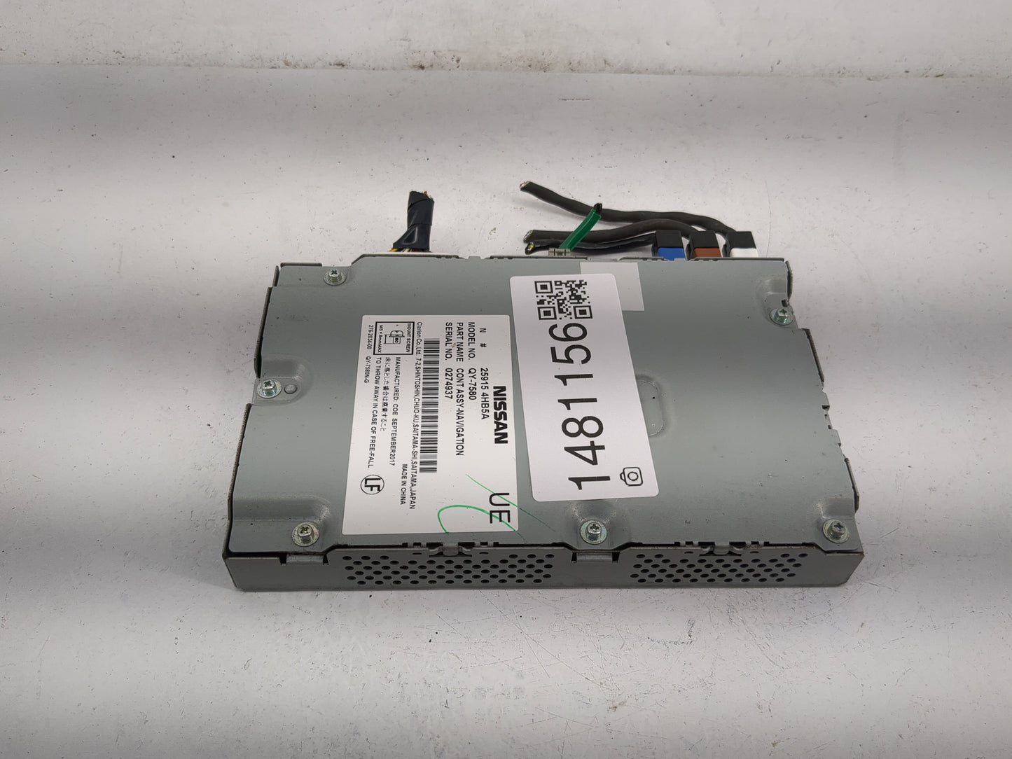 2018-2019 Infiniti Q50 Information-gps-tv Control Module 1481156 - Oemusedautoparts1.com