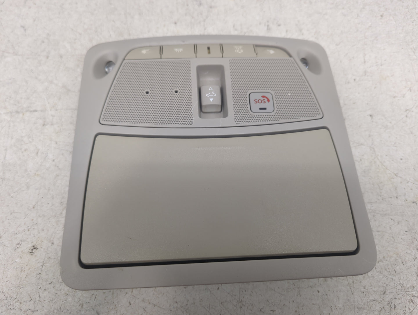 2018 Infiniti Q50 Overhead Roof Console Gray - Oemusedautoparts1.com