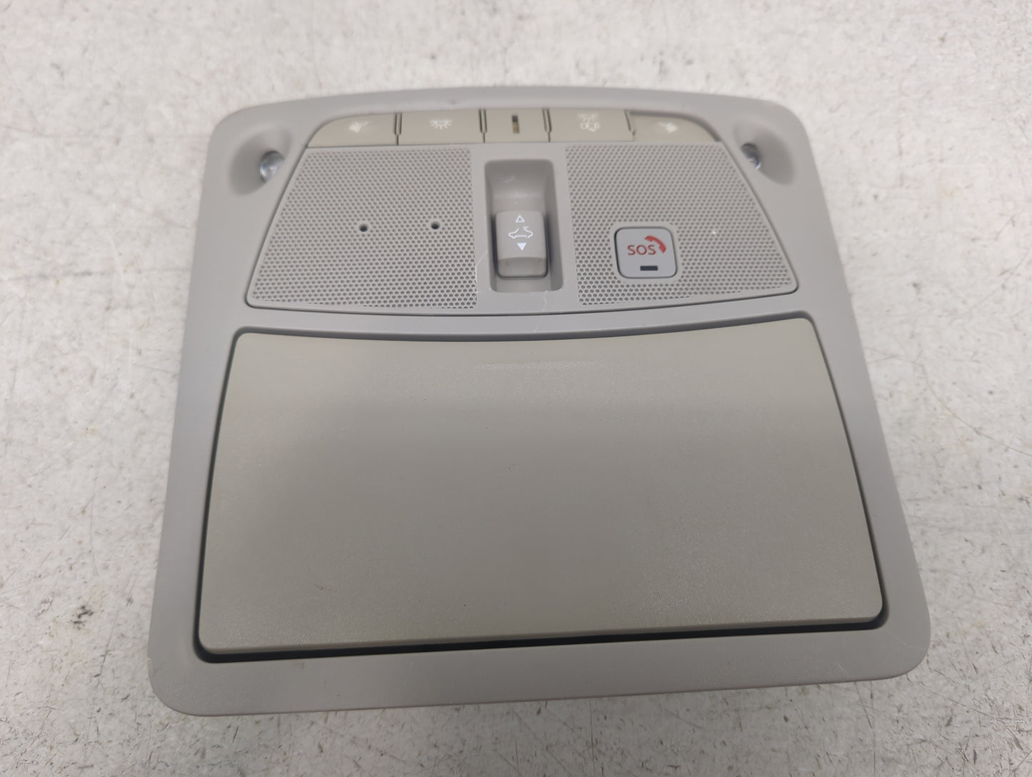 2018 Infiniti Q50 Overhead Roof Console Gray - Oemusedautoparts1.com