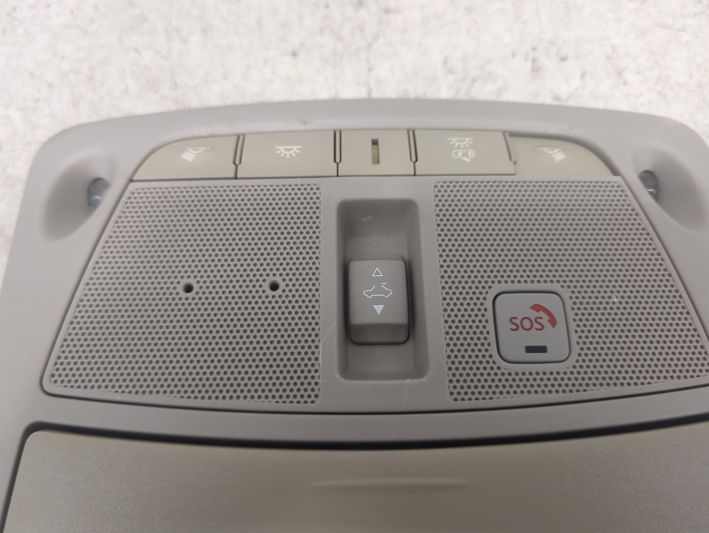 2018 Infiniti Q50 Overhead Roof Console Gray - Oemusedautoparts1.com
