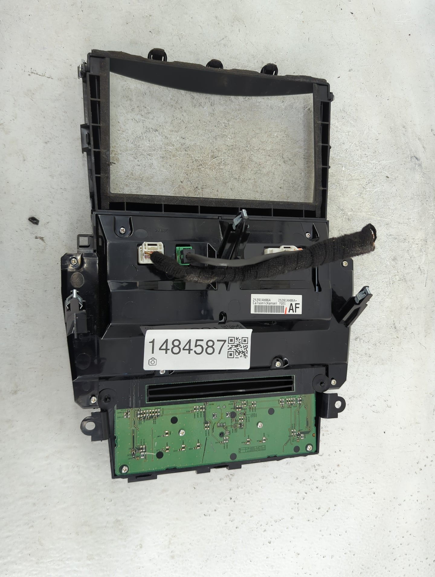 2015-2019 Infiniti Q50 Climate Control Module Temperature AC/Heater Replacement P/N:253914HB6A Fits OEM Used Auto Parts - Oe