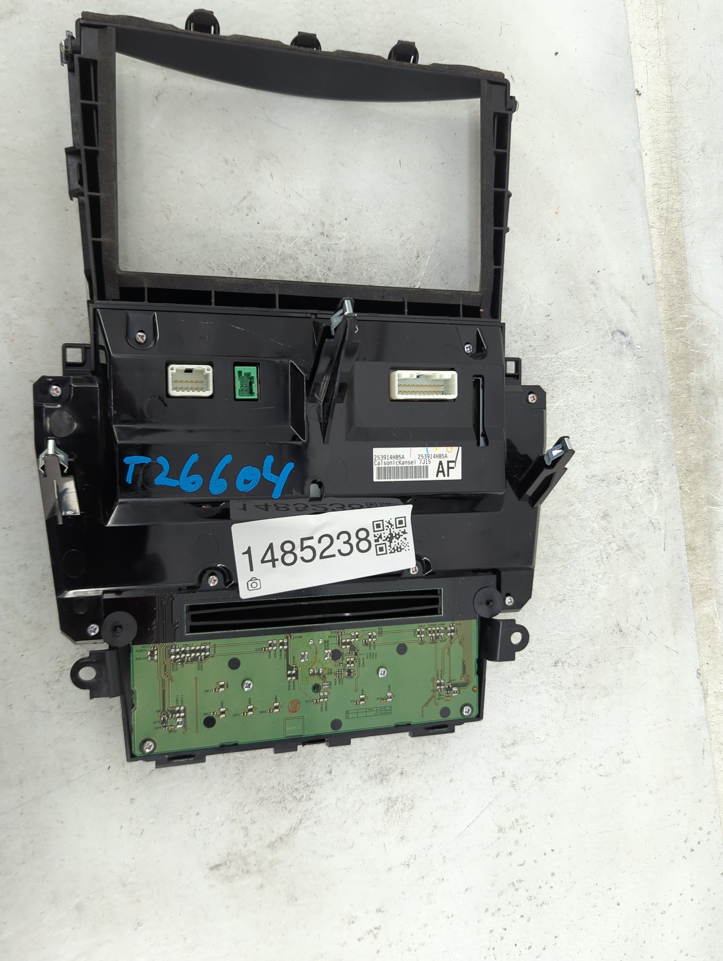 2015-2019 Infiniti Q50 Climate Control Module Temperature AC/Heater Replacement P/N:253914HB5A Fits OEM Used Auto Parts - Oe