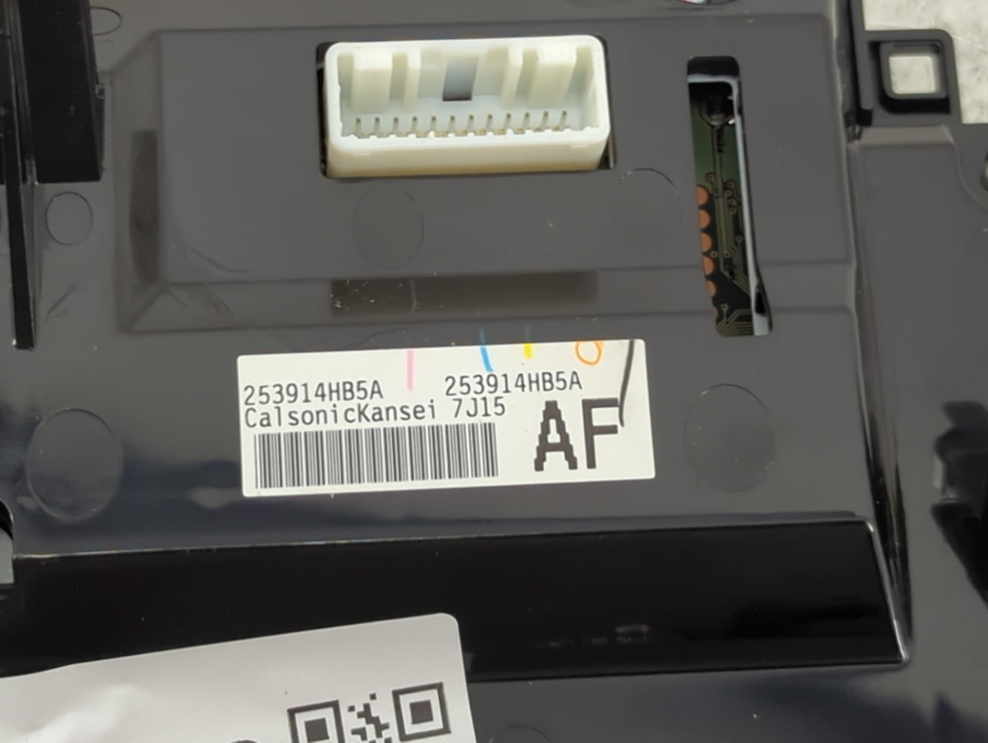 2015-2019 Infiniti Q50 Climate Control Module Temperature AC/Heater Replacement P/N:253914HB5A Fits OEM Used Auto Parts - Oe