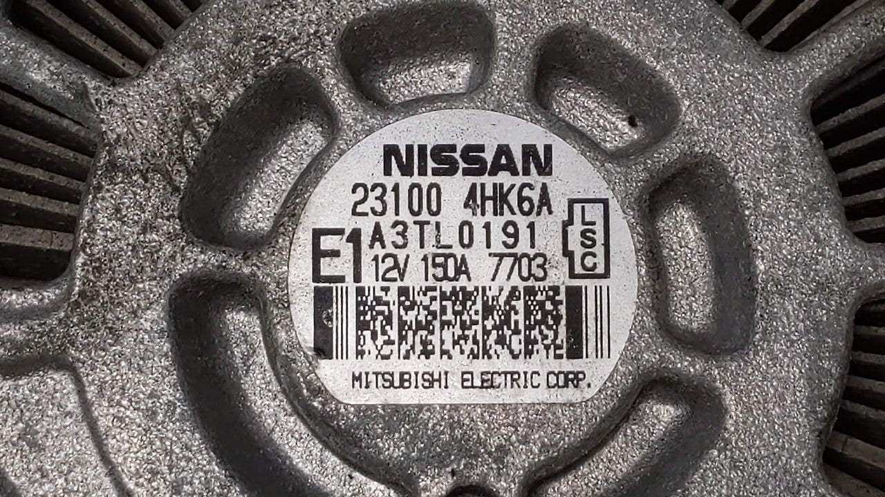 2016-2018 Infiniti Q50 Alternator Replacement Generator Charging Assembly Engine OEM P/N:23100 4HK6A 23100 4HK1A Fits OEM Us