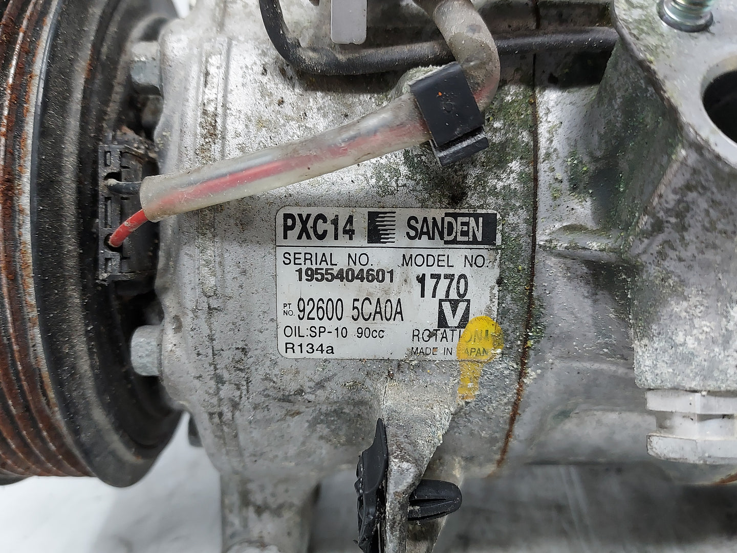 2016-2018 Infiniti Q50 Air Conditioning A/c Ac Compressor Oem - Oemusedautoparts1.com