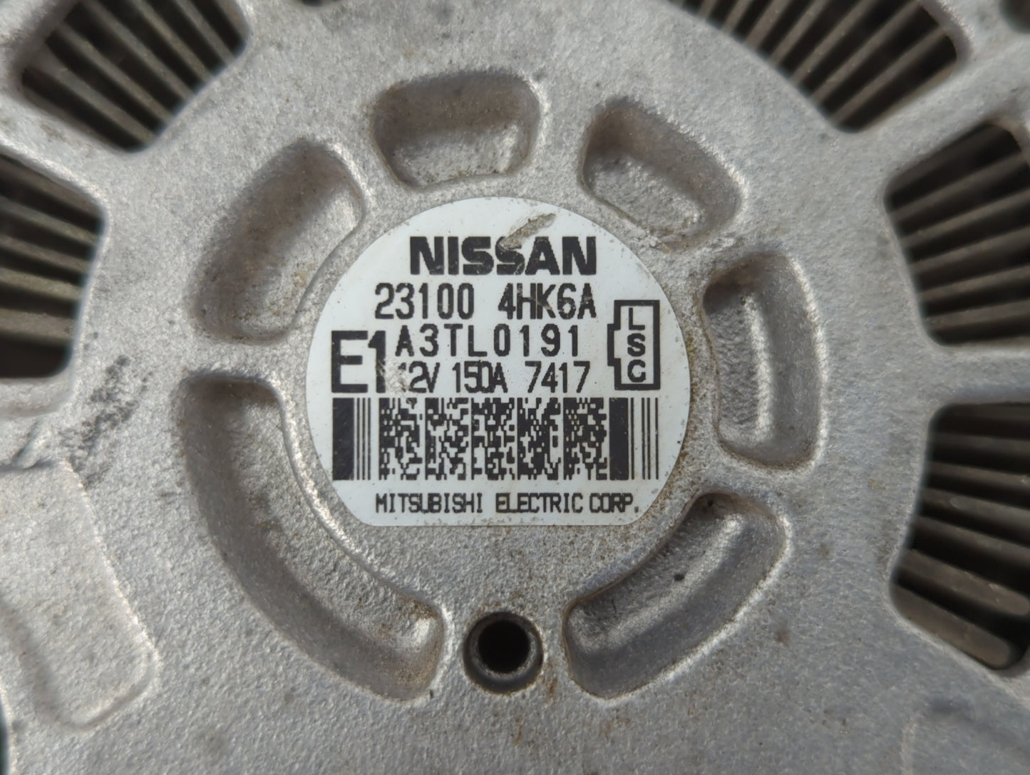 2016-2018 Infiniti Q50 Alternator Replacement Generator Charging Assembly Engine OEM P/N:23100 4HK6A 23100 4HK1A Fits OEM Us