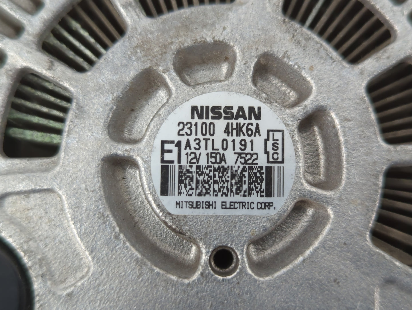 2016-2018 Infiniti Q50 Alternator Replacement Generator Charging Assembly Engine OEM P/N:23100 4HK6A 23100 4HK1A Fits OEM Us