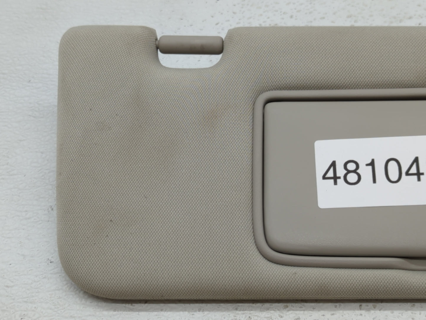 2014-2020 Infiniti Q50 Sun Visor Shade Replacement Passenger Right Mirror Fits Fits 2014 2015 2016 2017 2018 2019 2020 OEM U