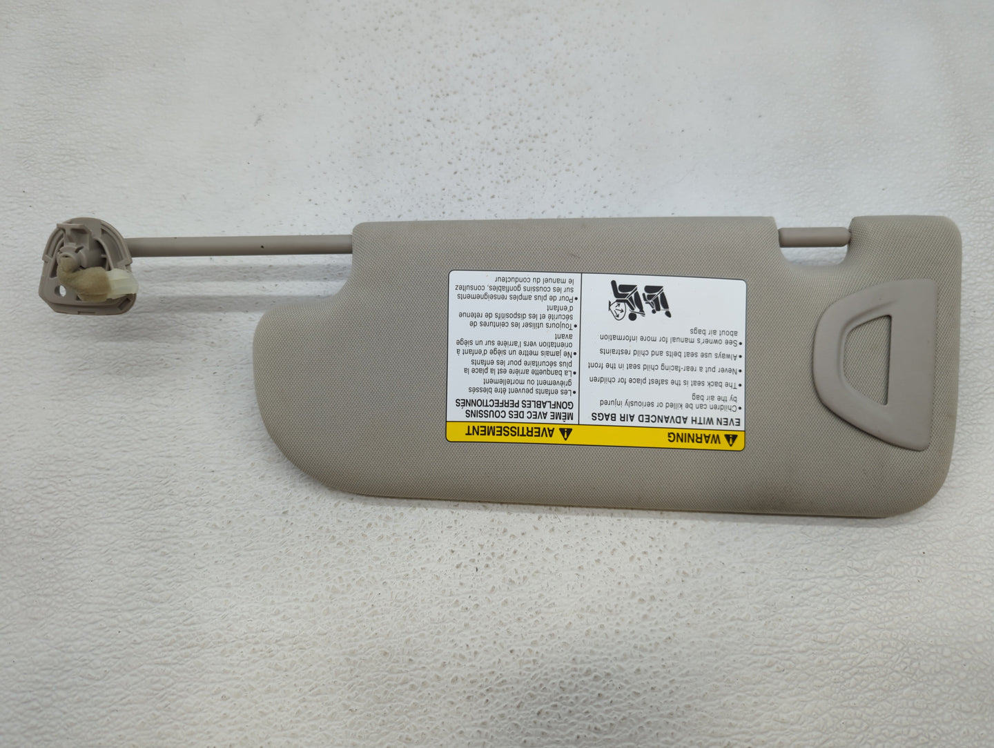 2014-2020 Infiniti Q50 Sun Visor Shade Replacement Passenger Right Mirror Fits Fits 2014 2015 2016 2017 2018 2019 2020 OEM U