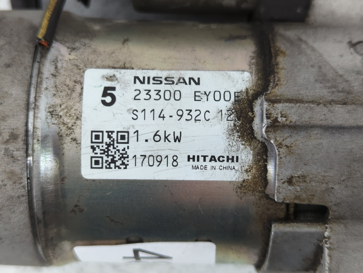 2014-2020 Infiniti Q50 Car Starter Motor Solenoid OEM P/N:23300 EY00E Fits OEM Used Auto Parts - Oemusedautoparts1.com