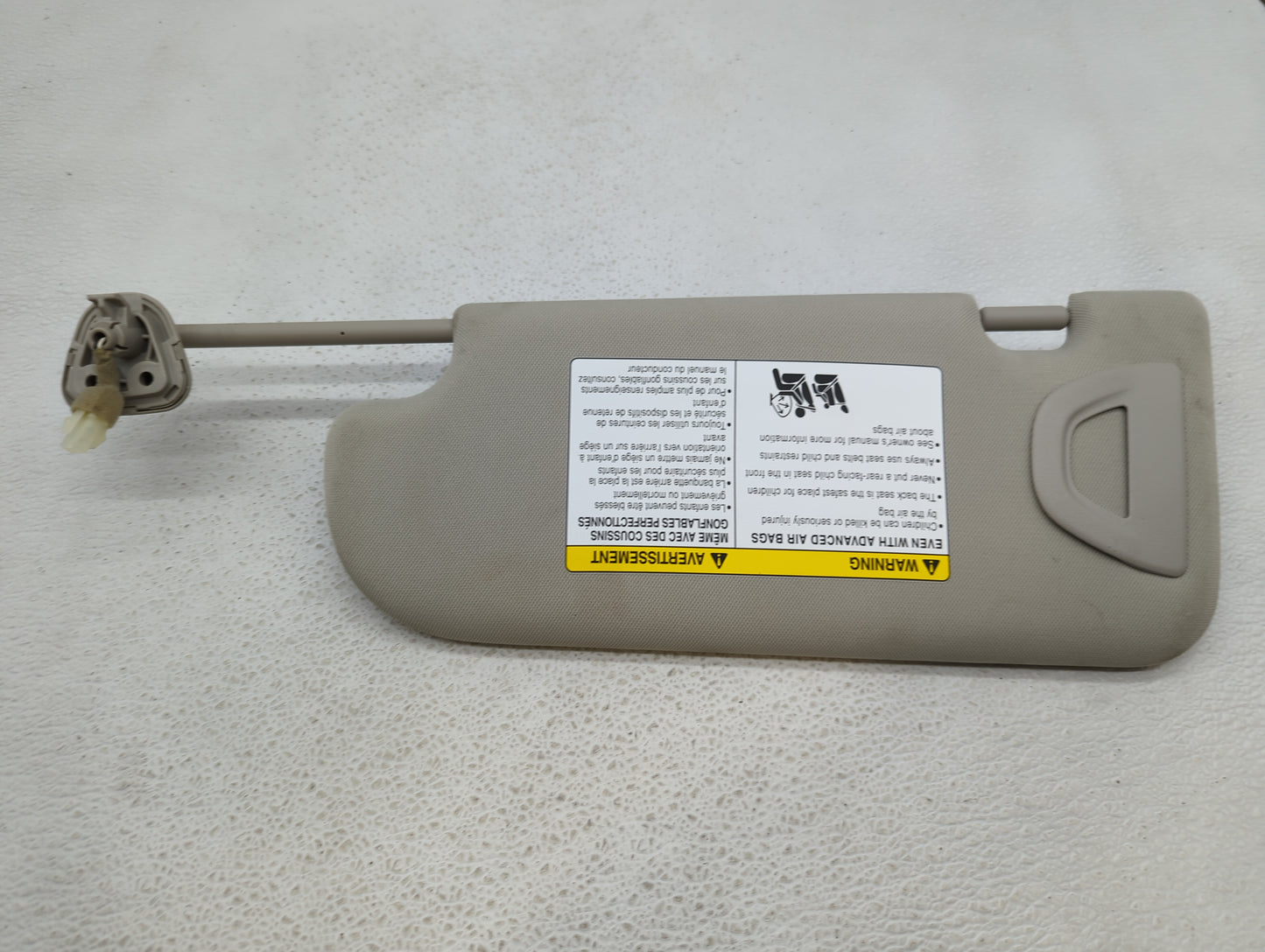 2014-2020 Infiniti Q50 Sun Visor Shade Replacement Driver Left Mirror Fits Fits 2014 2015 2016 2017 2018 2019 2020 OEM Used 