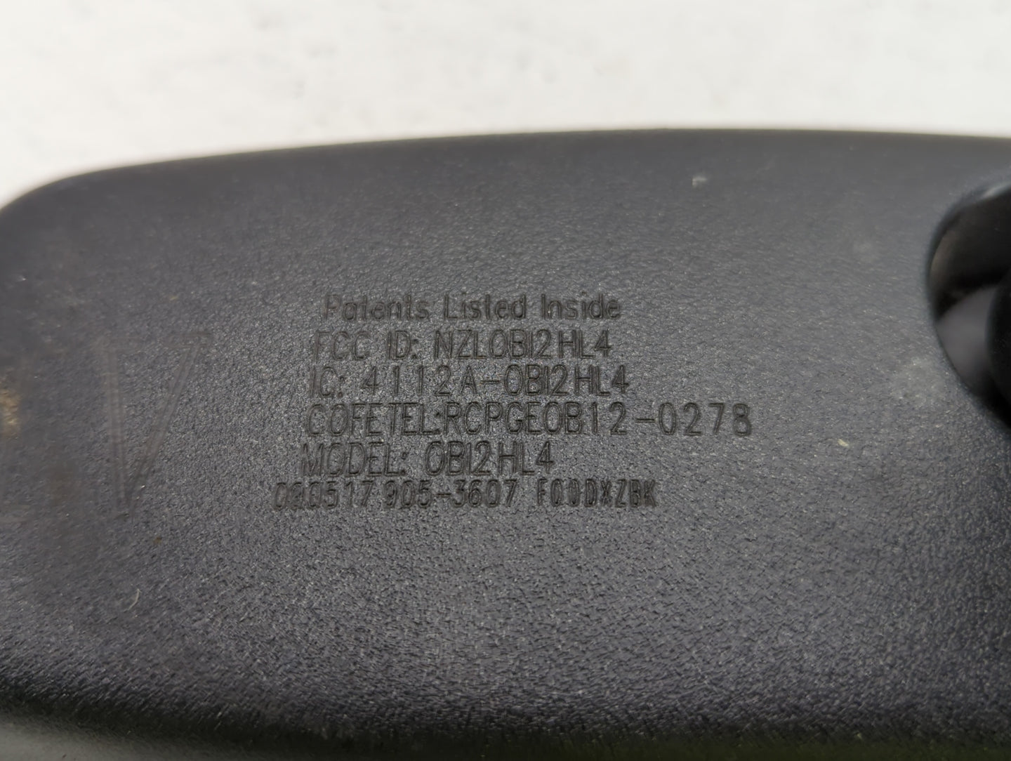 2016-2019 Infiniti Q50 Interior Rear View Mirror Replacement OEM Fits OEM Used Auto Parts - Oemusedautoparts1.com