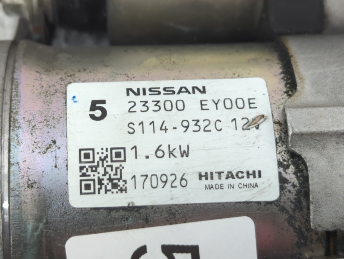 2014-2020 Infiniti Q50 Car Starter Motor Solenoid OEM P/N:23300 EY00E Fits OEM Used Auto Parts - Oemusedautoparts1.com