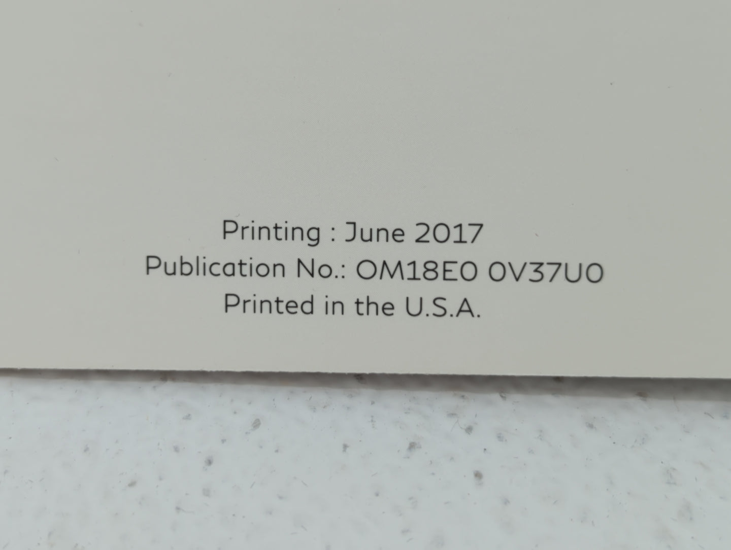 2018 Infiniti Q50 Owners Manual Book Guide P/N:OM18E0 0V37U0 OEM Used Auto Parts - Oemusedautoparts1.com