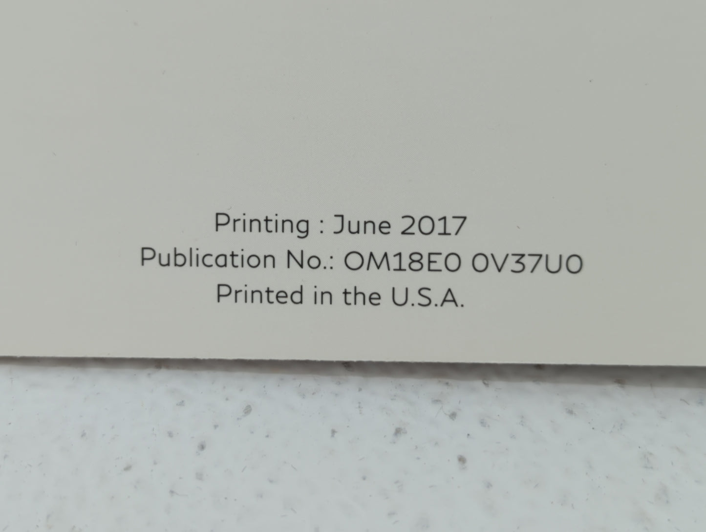 2018 Infiniti Q50 Owners Manual Book Guide P/N:OM18E0 0V37U0 OEM Used Auto Parts - Oemusedautoparts1.com