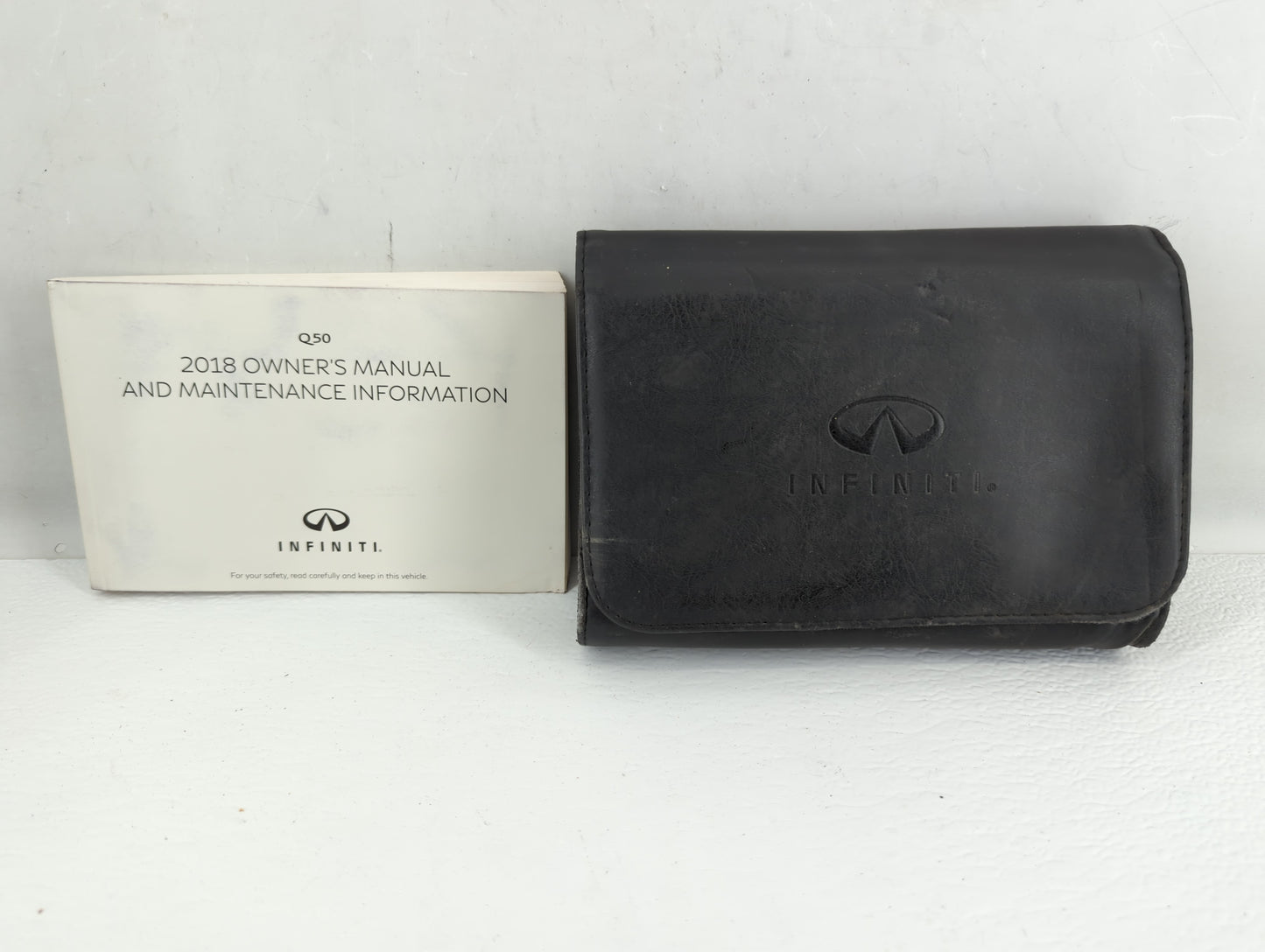 2018 Infiniti Q50 Owners Manual Book Guide P/N:OM18E0 0V37U0 OEM Used Auto Parts - Oemusedautoparts1.com