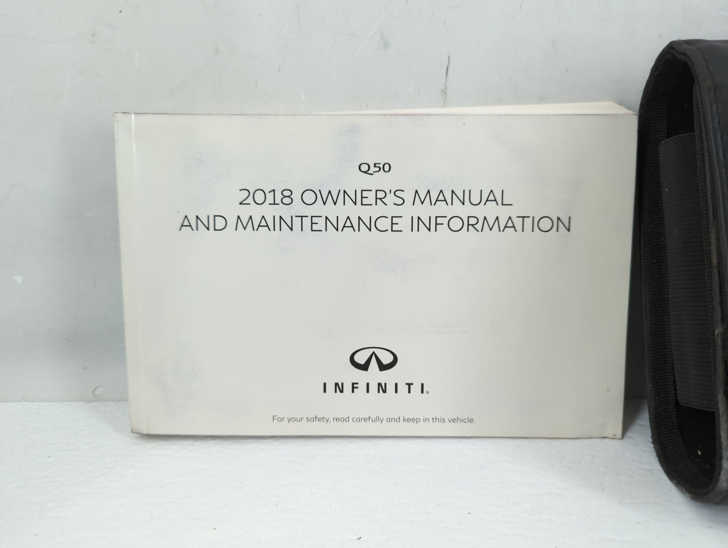2018 Infiniti Q50 Owners Manual Book Guide P/N:OM18E0 0V37U0 OEM Used Auto Parts - Oemusedautoparts1.com