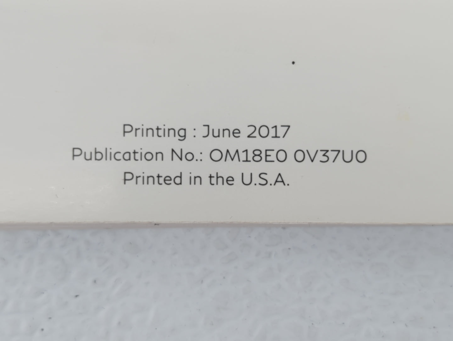 2018 Infiniti Q50 Owners Manual Book Guide P/N:OM18E0 0V37U0 OEM Used Auto Parts - Oemusedautoparts1.com