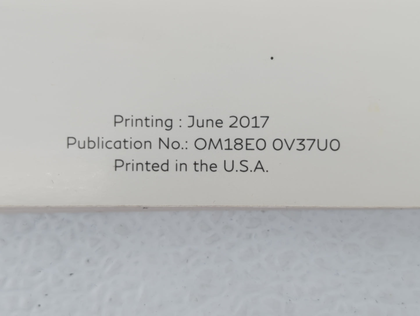 2018 Infiniti Q50 Owners Manual Book Guide P/N:OM18E0 0V37U0 OEM Used Auto Parts - Oemusedautoparts1.com