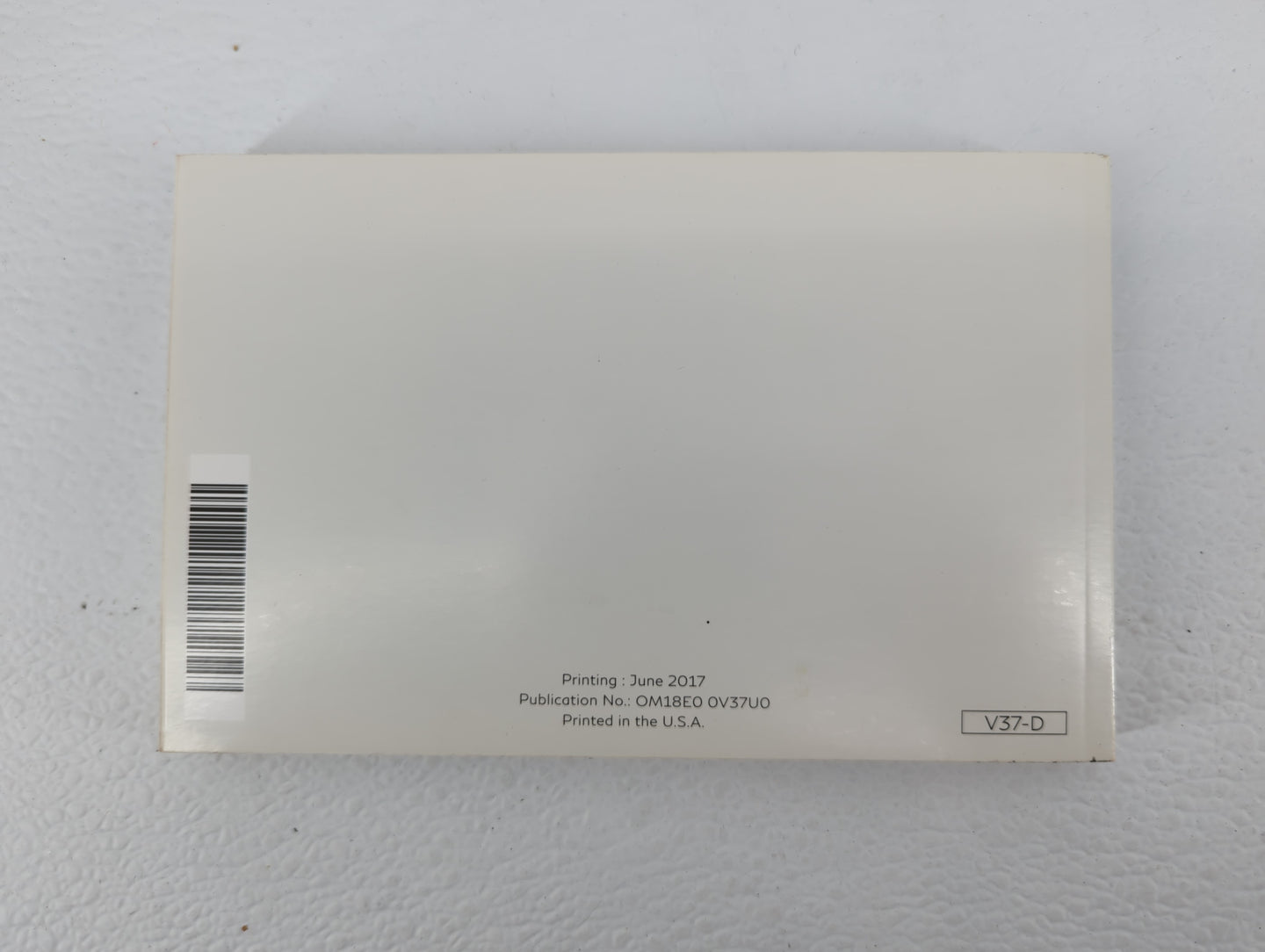 2018 Infiniti Q50 Owners Manual Book Guide P/N:OM18E0 0V37U0 OEM Used Auto Parts - Oemusedautoparts1.com