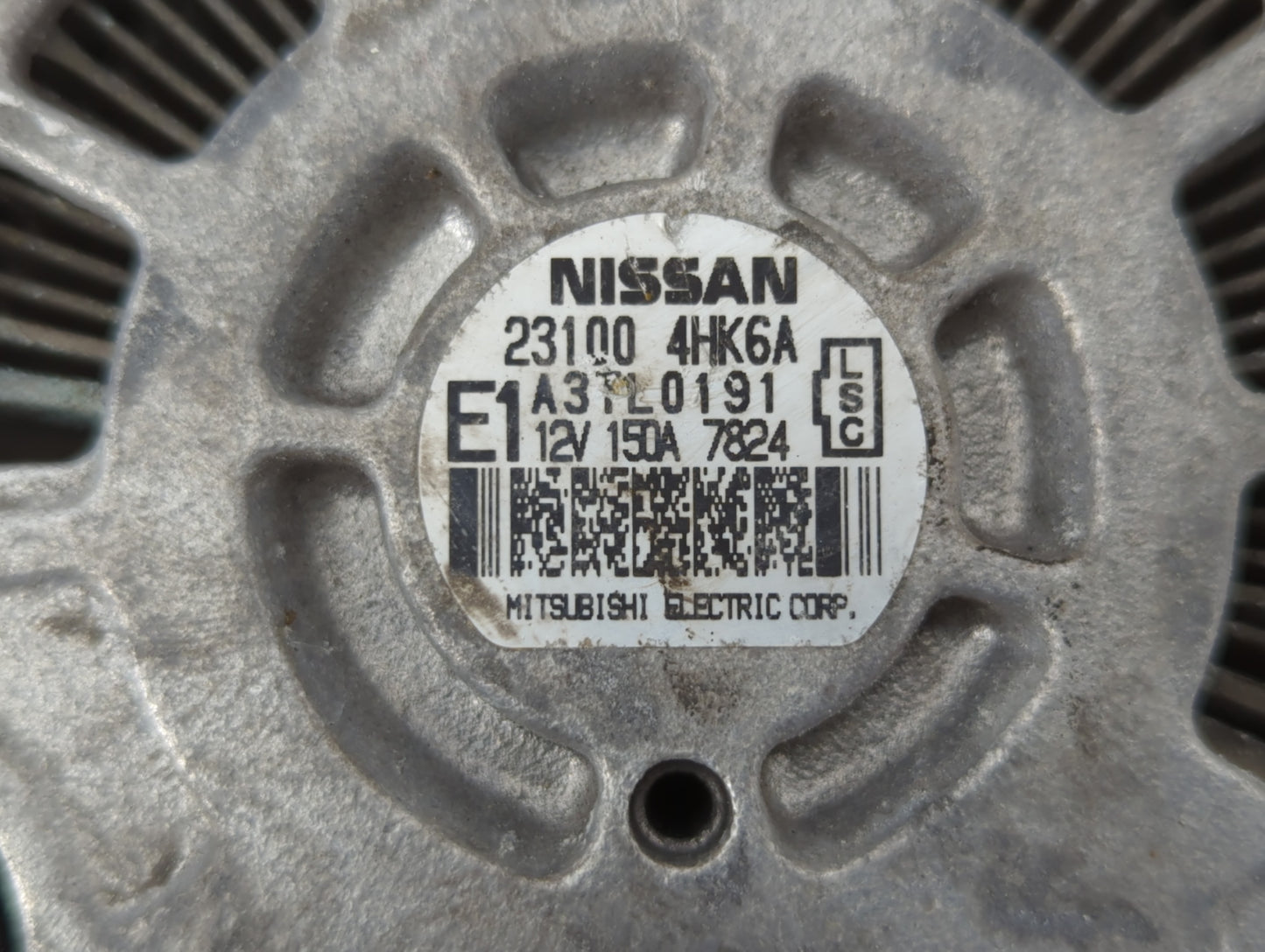 2016-2020 Infiniti Q50 Alternator Replacement Generator Charging Assembly Engine OEM P/N:23100 4HK6A Fits OEM Used Auto Part