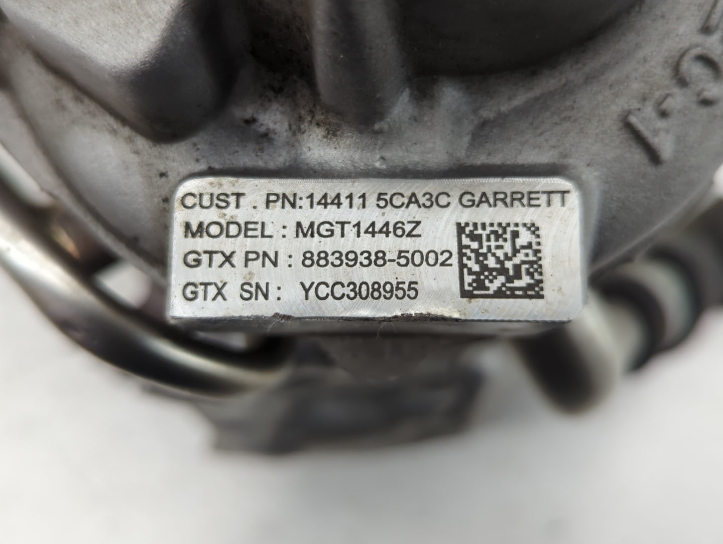 2016 Infiniti Q50 Turbocharger Turbo Charger Super Charger Supercharger - Oemusedautoparts1.com
