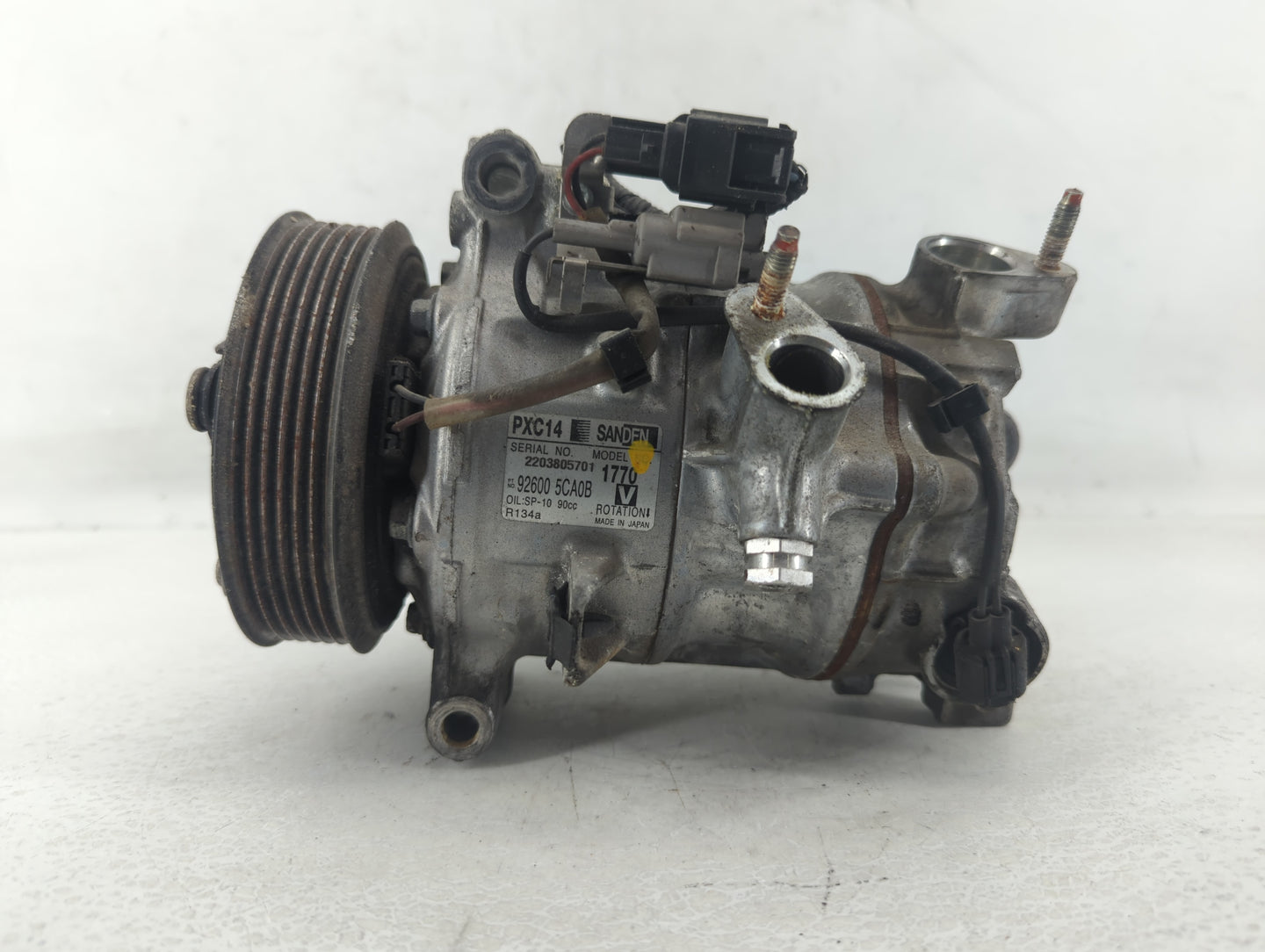 2016-2020 Infiniti Q50 Air Conditioning A/c Ac Compressor Oem - Oemusedautoparts1.com