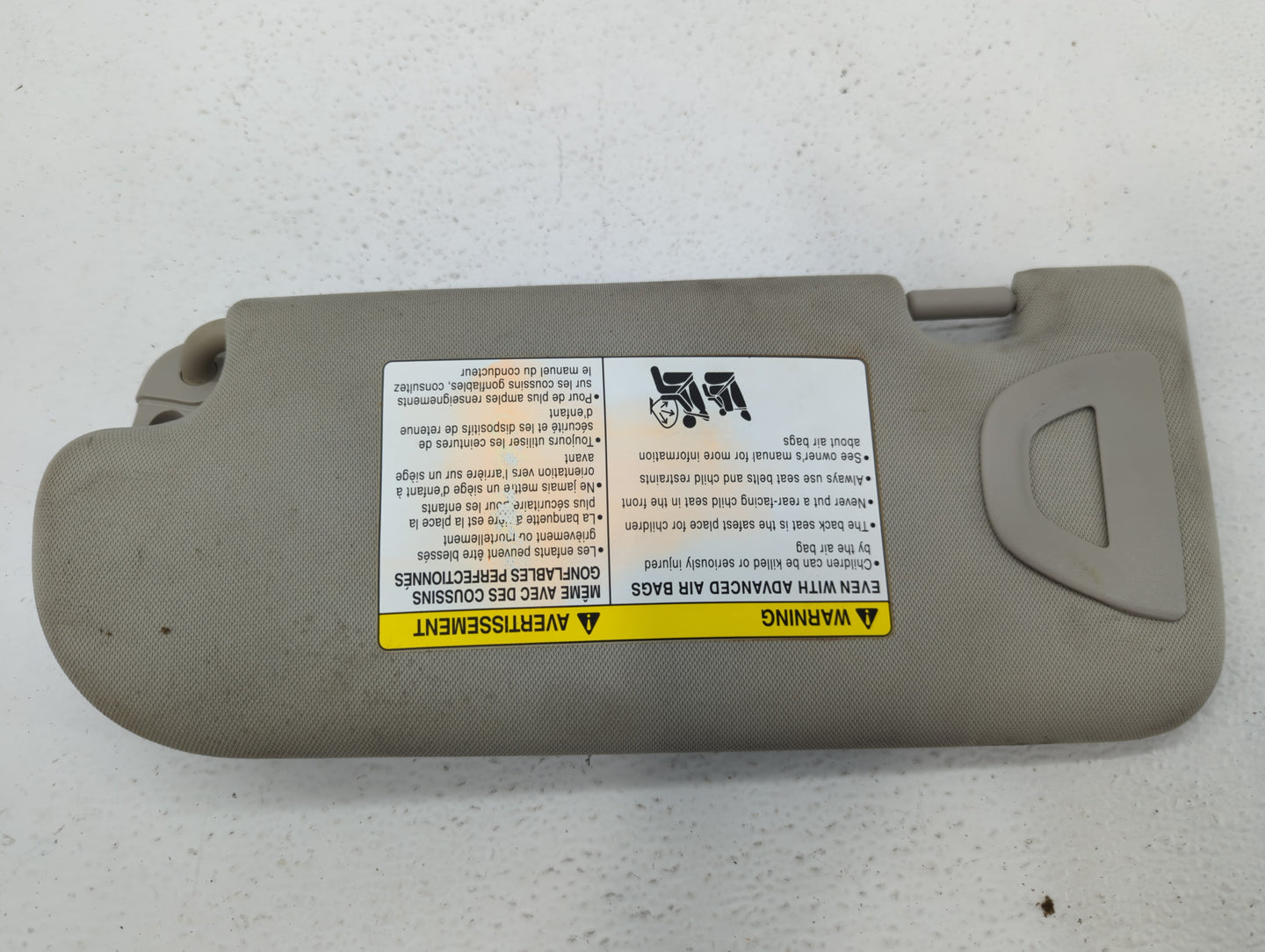 2014-2020 Infiniti Q50 Sun Visor Shade Replacement Passenger Right Mirror Fits Fits 2014 2015 2016 2017 2018 2019 2020 OEM U