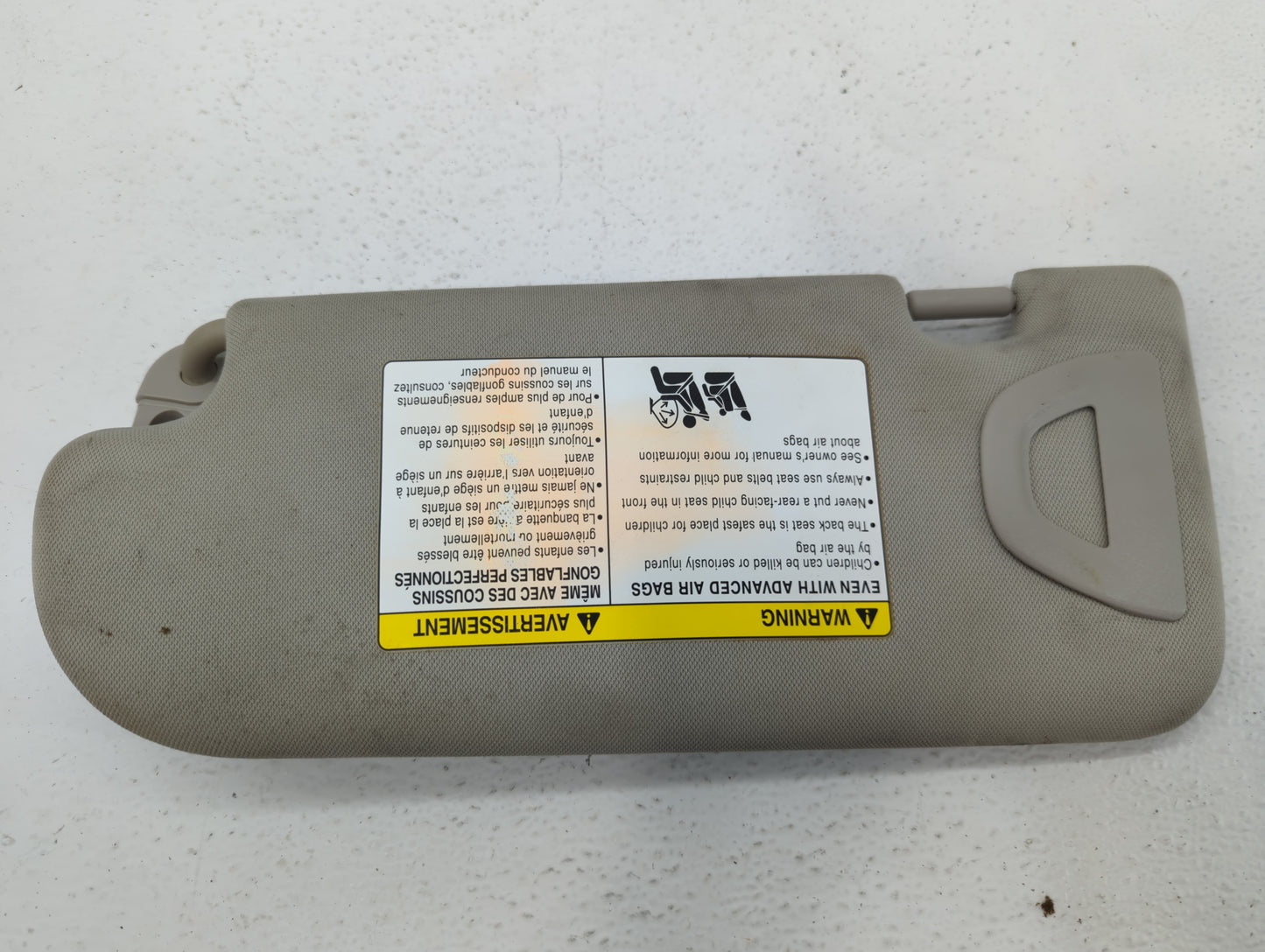 2014-2020 Infiniti Q50 Sun Visor Shade Replacement Passenger Right Mirror Fits Fits 2014 2015 2016 2017 2018 2019 2020 OEM U