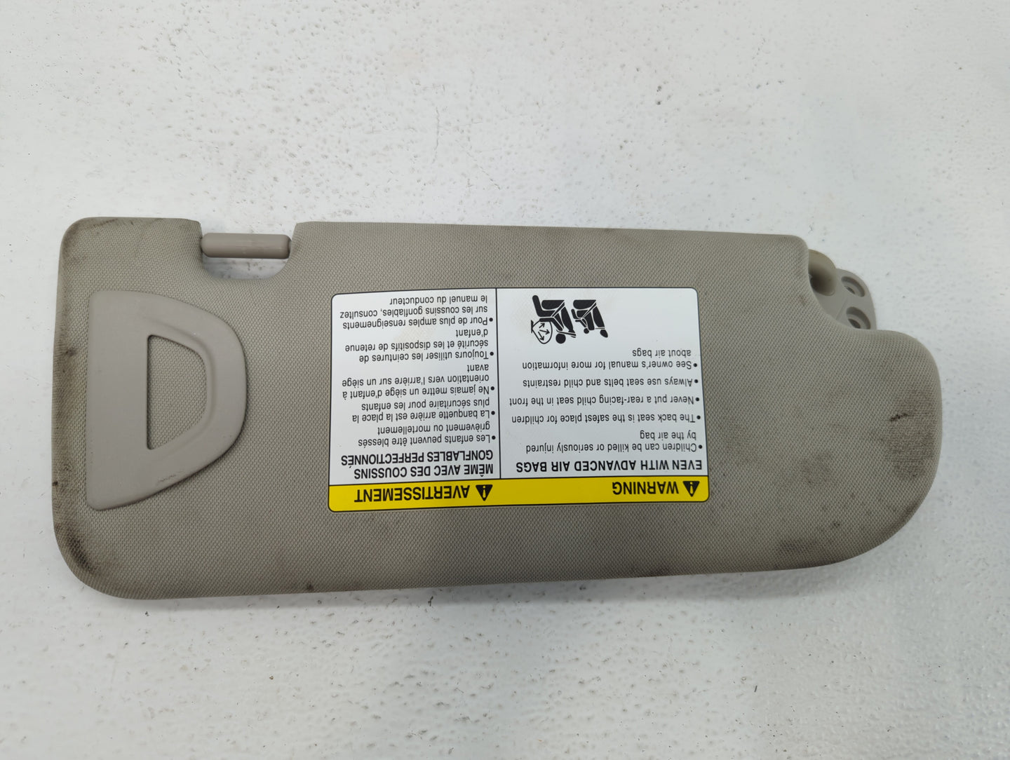 2014-2020 Infiniti Q50 Sun Visor Shade Replacement Driver Left Mirror Fits Fits 2014 2015 2016 2017 2018 2019 2020 OEM Used 
