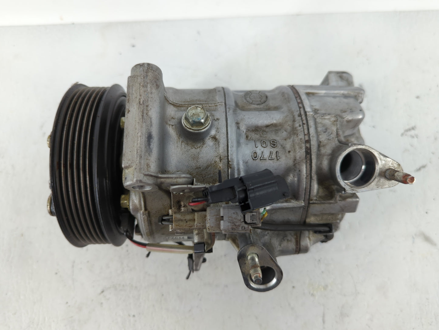 2016-2020 Infiniti Q50 Air Conditioning A/c Ac Compressor Oem - Oemusedautoparts1.com