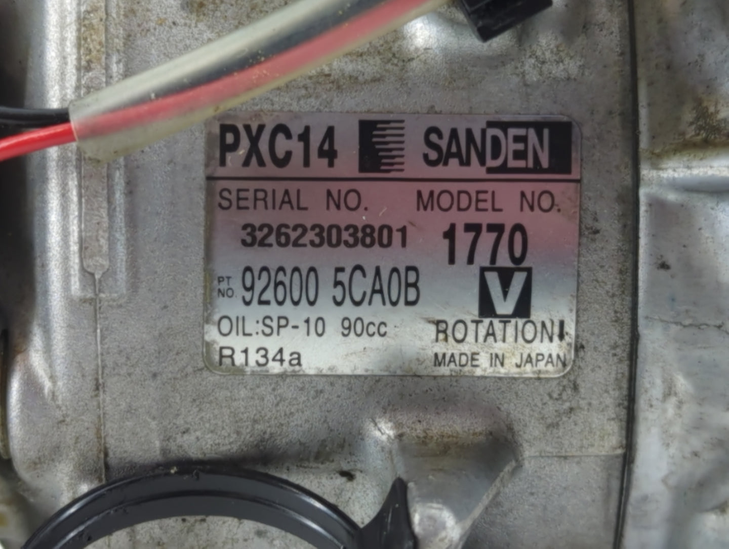 2016-2020 Infiniti Q50 Air Conditioning A/c Ac Compressor Oem - Oemusedautoparts1.com