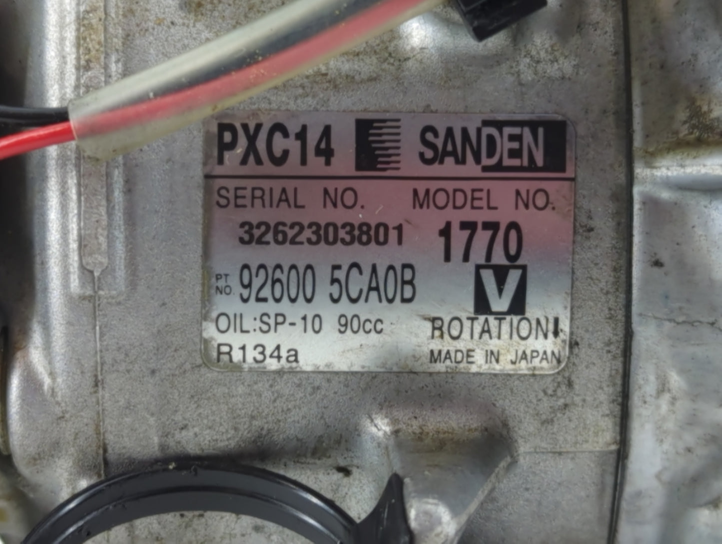 2016-2020 Infiniti Q50 Air Conditioning A/c Ac Compressor Oem - Oemusedautoparts1.com