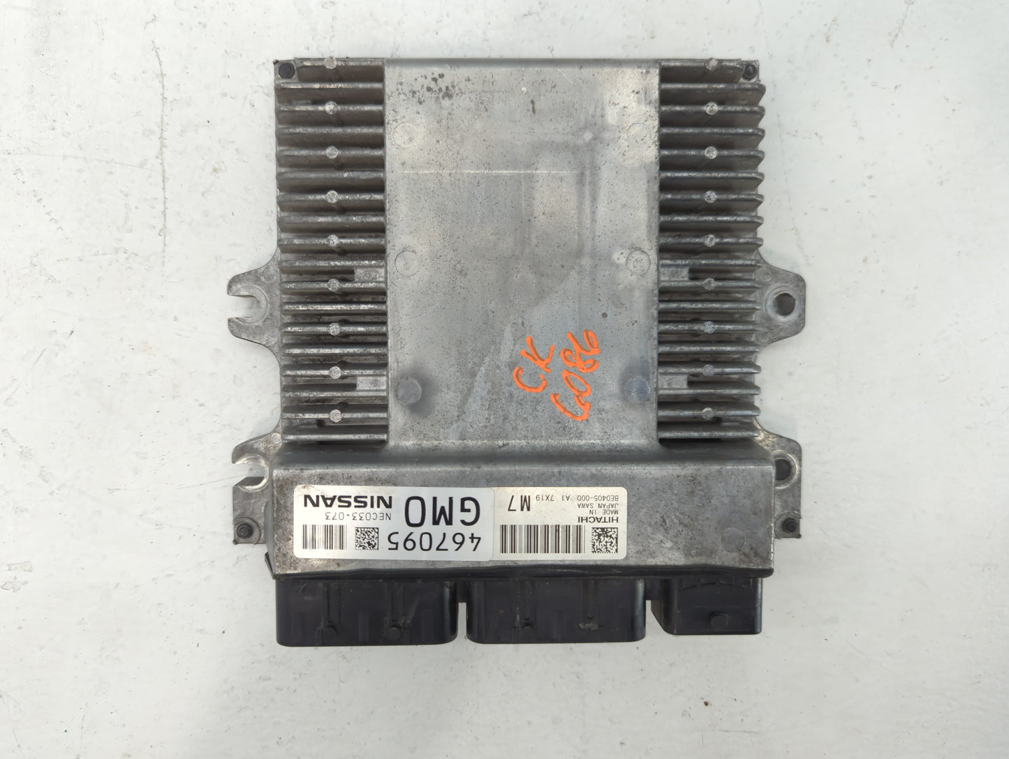 2018-2020 Infiniti Q50 PCM Engine Control Computer ECU ECM PCU OEM P/N:NEC033-073 Fits Fits 2018 2019 2020 OEM Used Auto Par