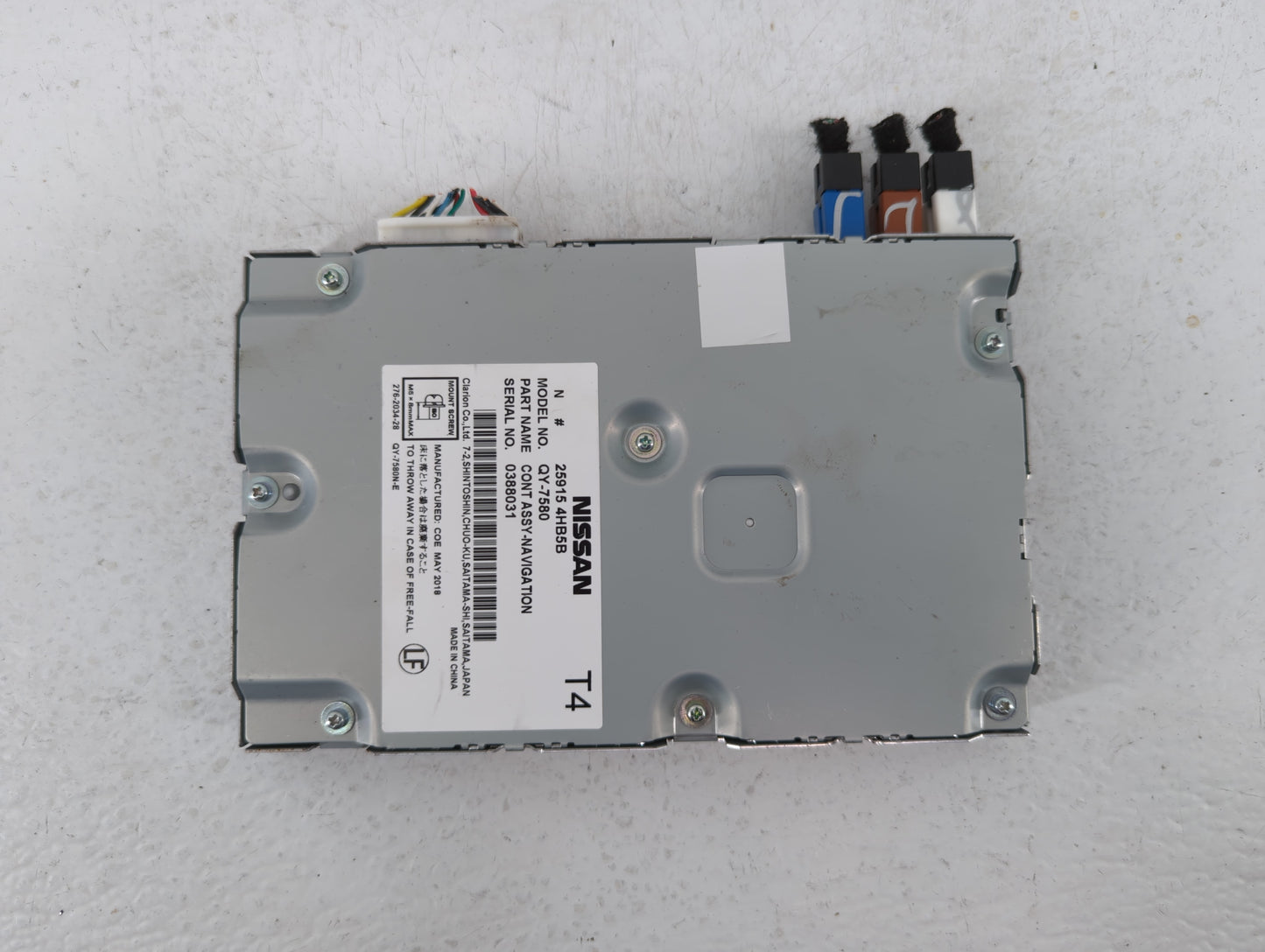 2014-2018 Infiniti Q50 Radio AM FM Cd Player Receiver Replacement P/N:28330-4HB1B 27760 6HE0A Fits Fits 2014 2015 2016 2017 