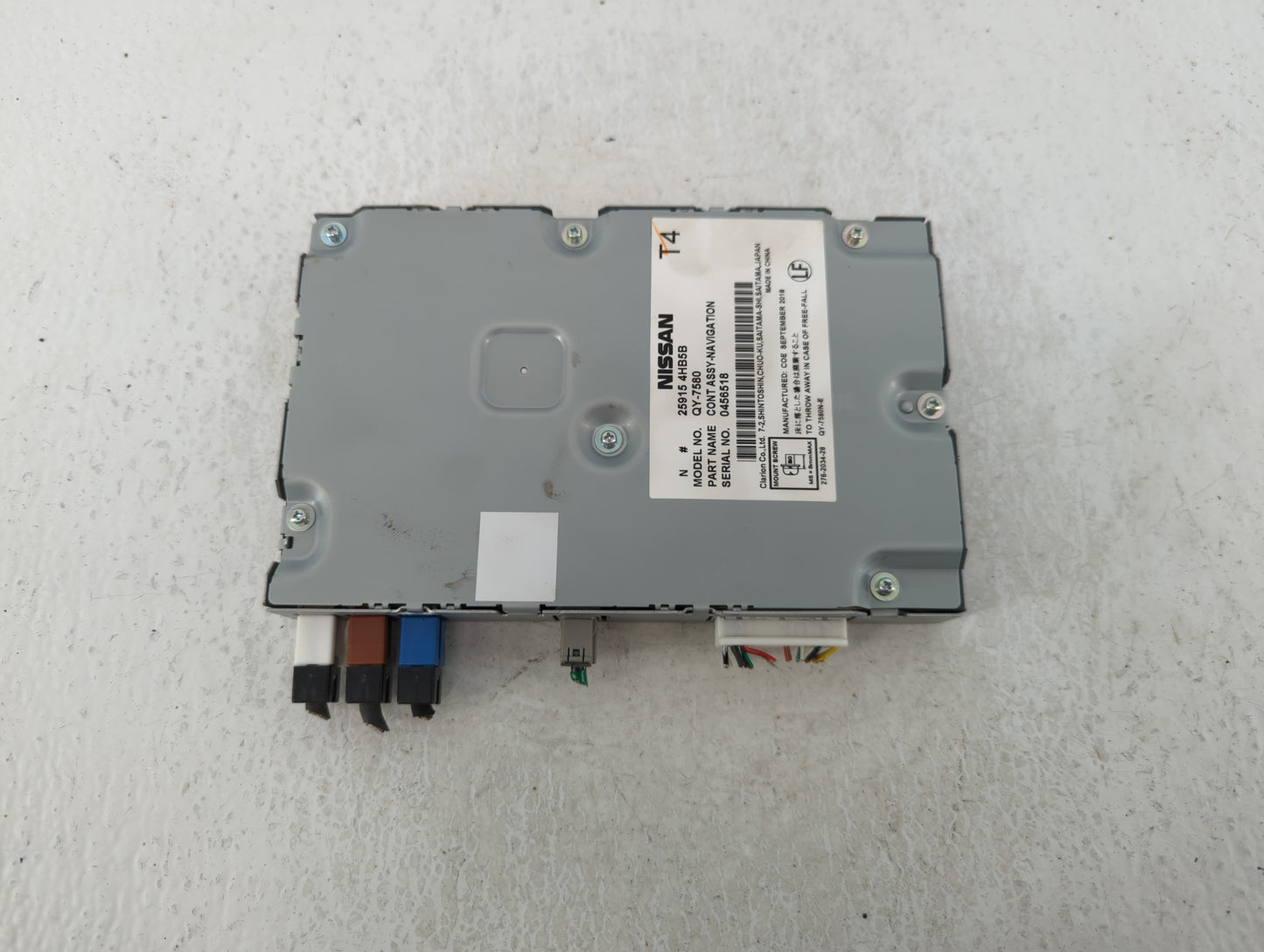 2014-2018 Infiniti Q50 Radio AM FM Cd Player Receiver Replacement P/N:28330-4HB1B 27760 6HE0A Fits Fits 2014 2015 2016 2017 