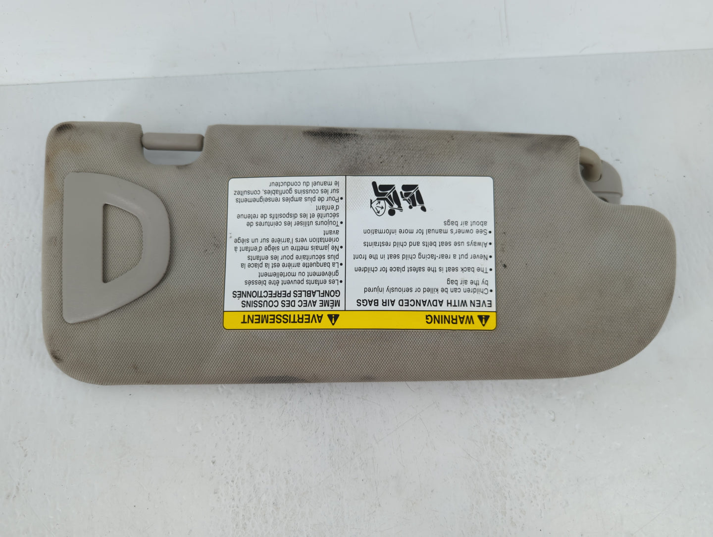 2014-2020 Infiniti Q50 Sun Visor Shade Replacement Driver Left Mirror Fits Fits 2014 2015 2016 2017 2018 2019 2020 OEM Used 