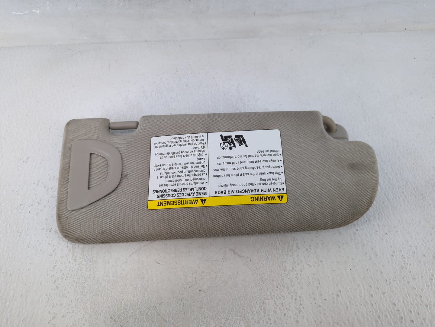 2014-2020 Infiniti Q50 Sun Visor Shade Replacement Driver Left Mirror Fits Fits 2014 2015 2016 2017 2018 2019 2020 OEM Used 